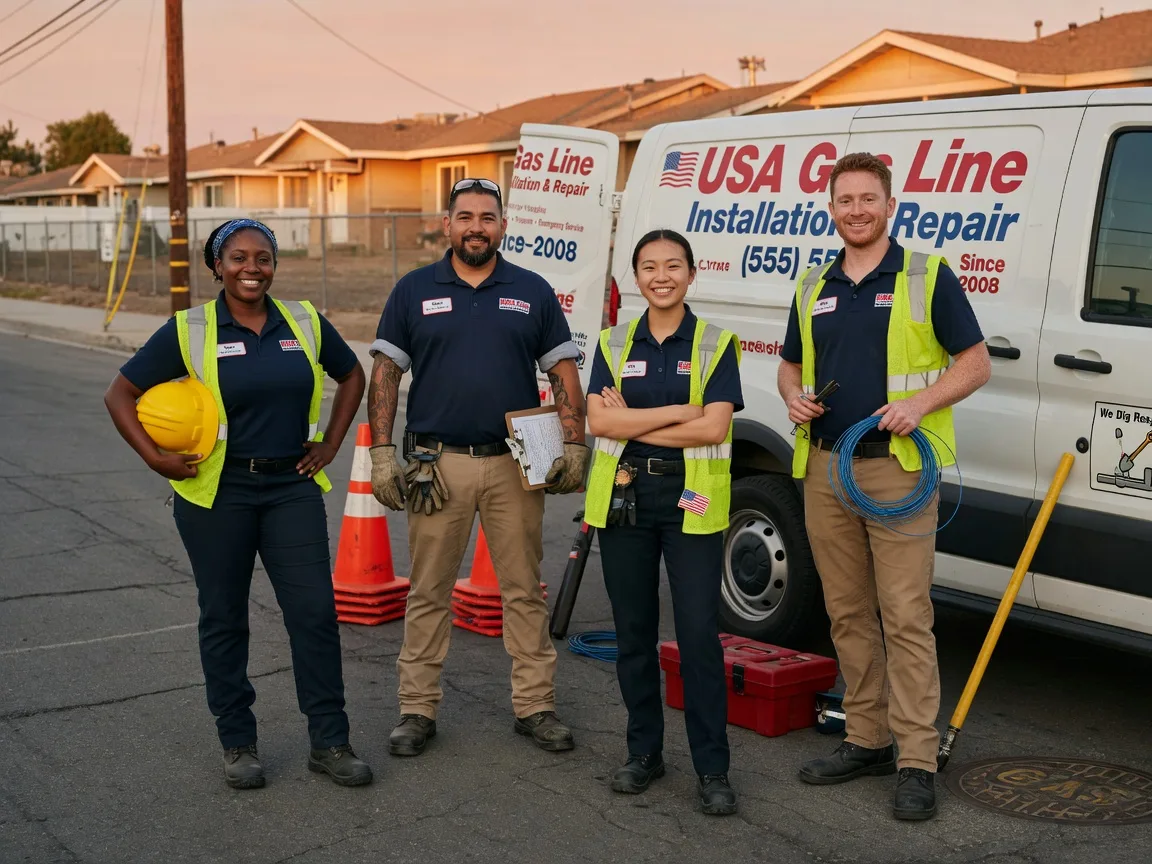Gas Line Installation company in Kaneville, IL